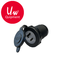 Uw Quipment USB + USBC Poort 12-24V